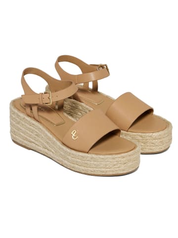 Polo Club Sleehaksandalen beige