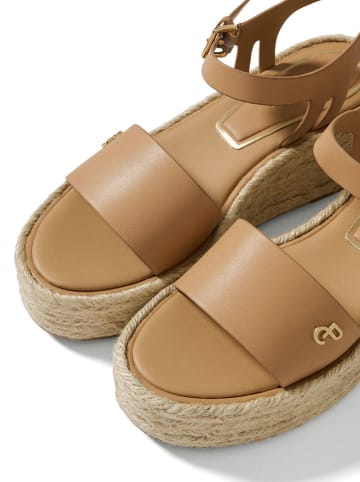 Polo Club Sleehaksandalen beige