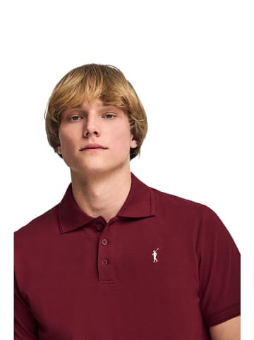 Polo Club Poloshirt - regular fit - bordeaux