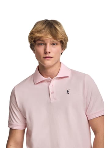 Polo Club Poloshirt - regular fit - lichtroze