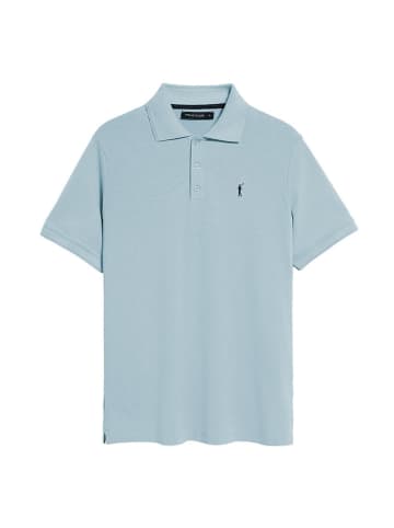 Polo Club 3-delige set: poloshirts - regular fit - lichtblauw/blauw/donkerblauw