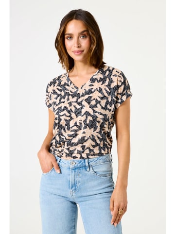 Garcia Shirt in Grau/ Beige