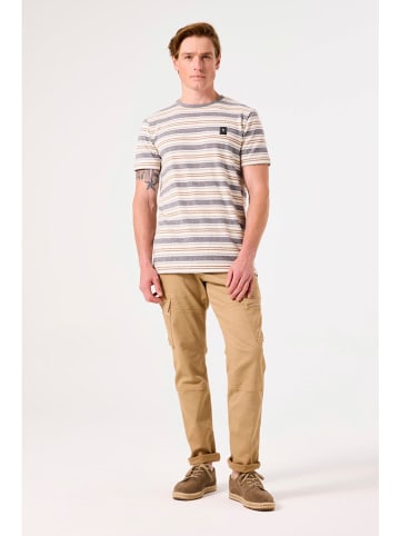 Garcia Shirt in Beige/ Grau