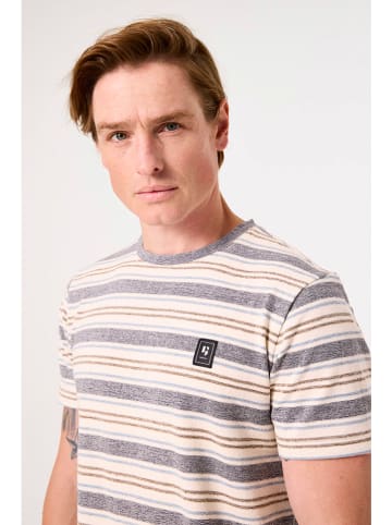 Garcia Shirt in Beige/ Grau