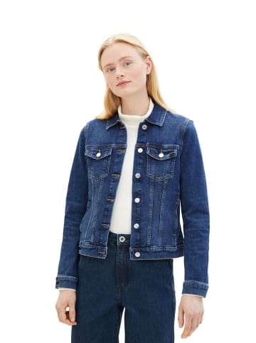Tom Tailor Jeansjacke in Dunkelblau