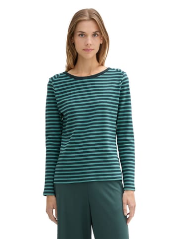Tom Tailor Longsleeve in Grün