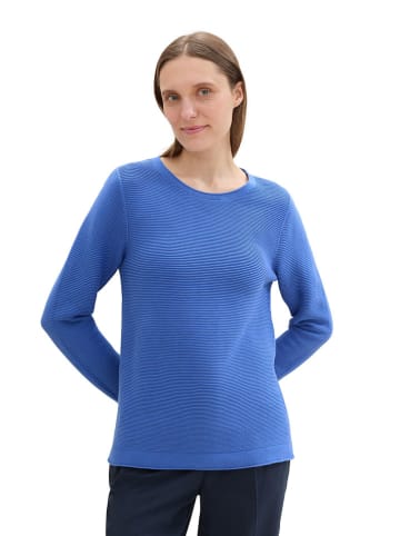 Tom Tailor Pullover in Blau