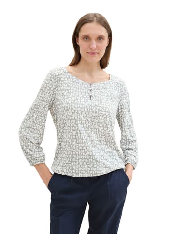 Tom Tailor Bluse in Grau