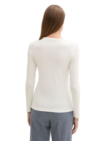 Tom Tailor Longsleeve in Creme