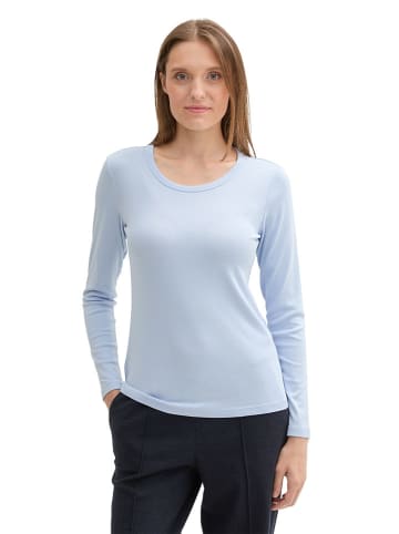 Tom Tailor Longsleeve in Hellblau