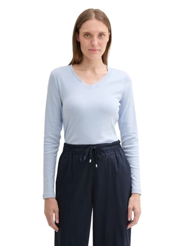 Tom Tailor Longsleeve in Hellblau