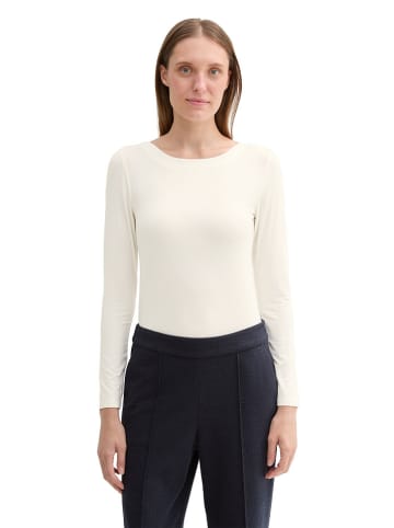 Tom Tailor Longsleeve in Creme