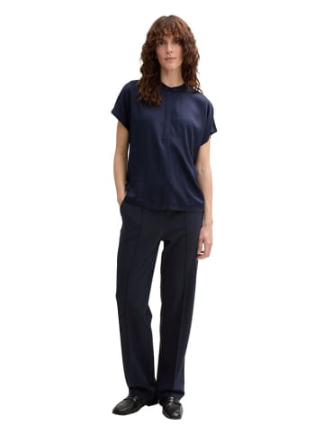 Tom Tailor Bluse in Dunkelblau