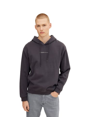 Tom Tailor Hoodie in Anthrazit