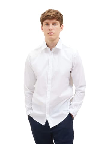 Tom Tailor Koszula - Regular fit - w kolorze białym