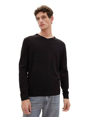 Tom Tailor Sweter w kolorze czarnym
