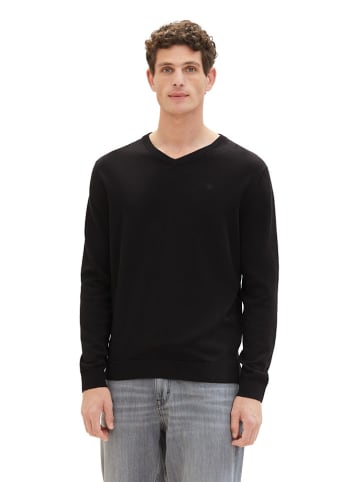 Tom Tailor Sweter w kolorze czarnym
