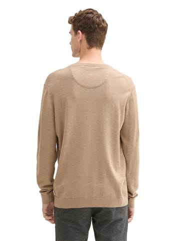Tom Tailor Sweter w kolorze beżowym