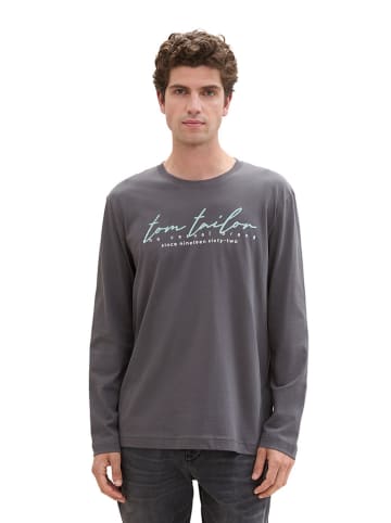 Tom Tailor Longsleeve antraciet