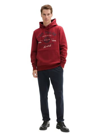Tom Tailor Hoodie in Rot