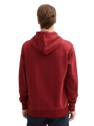 Tom Tailor Hoodie in Rot