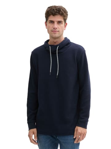 Tom Tailor Sweatshirt in Dunkelblau