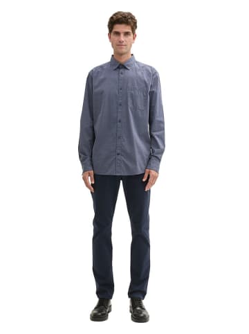 Tom Tailor Koszula - Regular fit - w kolorze niebieskoszarym