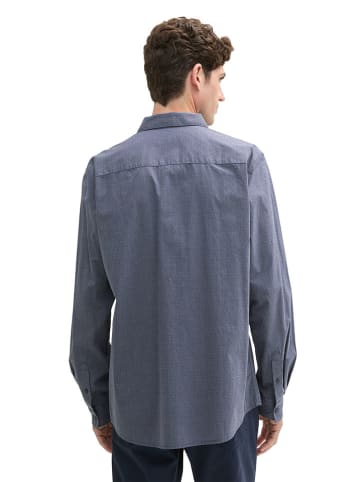 Tom Tailor Koszula - Regular fit - w kolorze niebieskoszarym