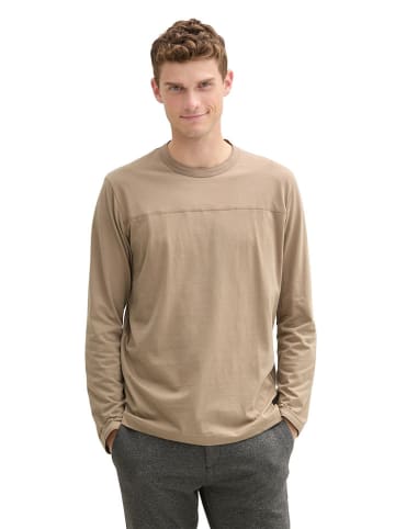 Tom Tailor Longsleeve in Beige
