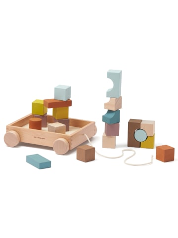 Kid´s CONCEPT Auto mit Holzbausteinen in Bunt - ab 18 Monaten
