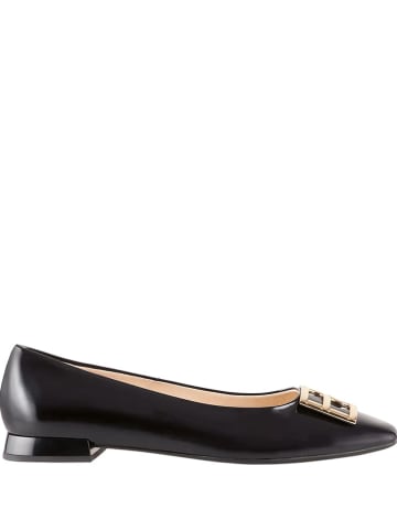 Högl Leder-Ballerinas "Petty" in Schwarz