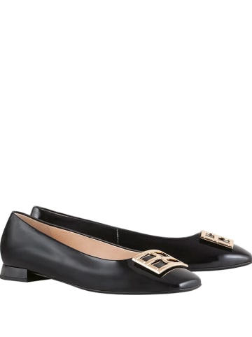 Högl Leder-Ballerinas "Petty" in Schwarz