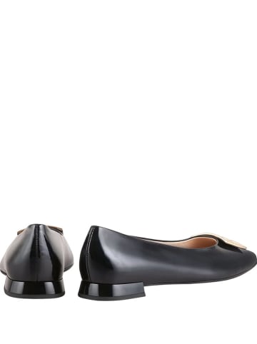 Högl Leder-Ballerinas "Petty" in Schwarz