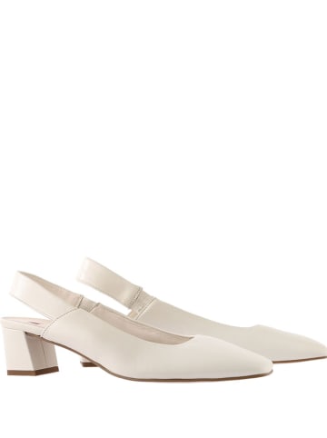 Högl Leren slingpumps "Scarlett" crème