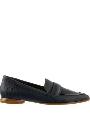 Högl Leren mocassins "Berry" donkerblauw