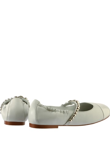 Högl Leren ballerina's "Sabrina" crème