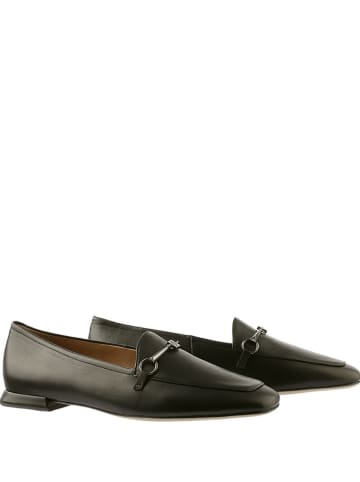 Högl Leren mocassins "Vera" zwart