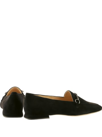 Högl Leren mocassins "Vera" zwart