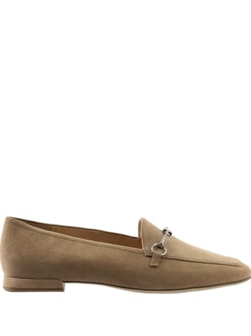 Högl Leder-Mokassins "Vera" in Taupe 