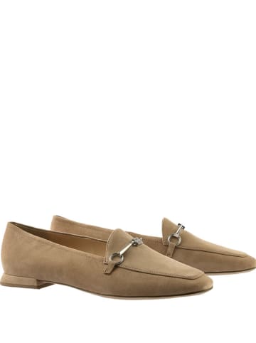 Högl Leren mocassins "Vera" taupe