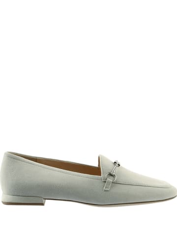 Högl Leren mocassins "Vera" lichtblauw