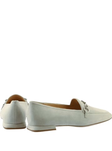 Högl Leren mocassins "Vera" lichtblauw