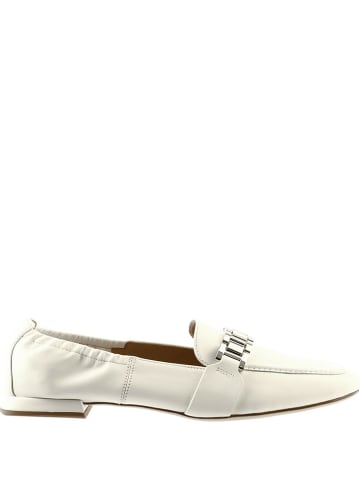 Högl Leder-Slipper "Madeleine" in Weiß