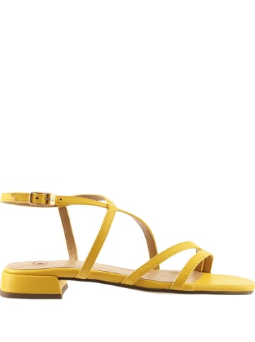 Högl Leder-Sandalen "Alba" in Gelb