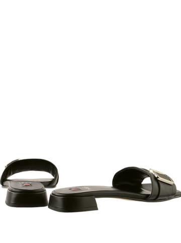 Högl Leder-Pantoletten "Eila" in Schwarz