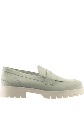 Högl Leren mocassins "Bailey" lichtblauw