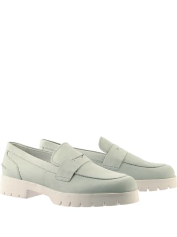 Högl Leren mocassins "Bailey" lichtblauw