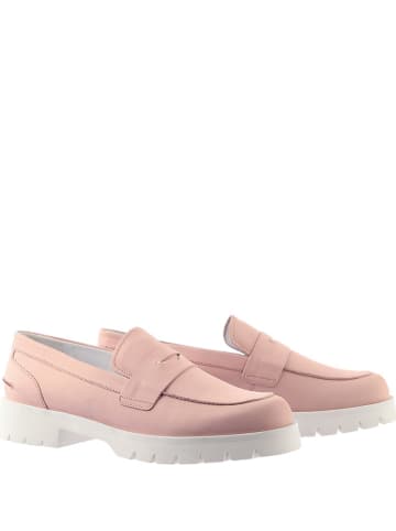 Högl Leren mocassins "Bailey" lichtroze
