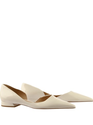 Högl Leder-Ballerinas "Vivien" in Creme