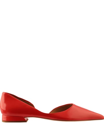 Högl Leder-Ballerinas "Vivien" in Koralle